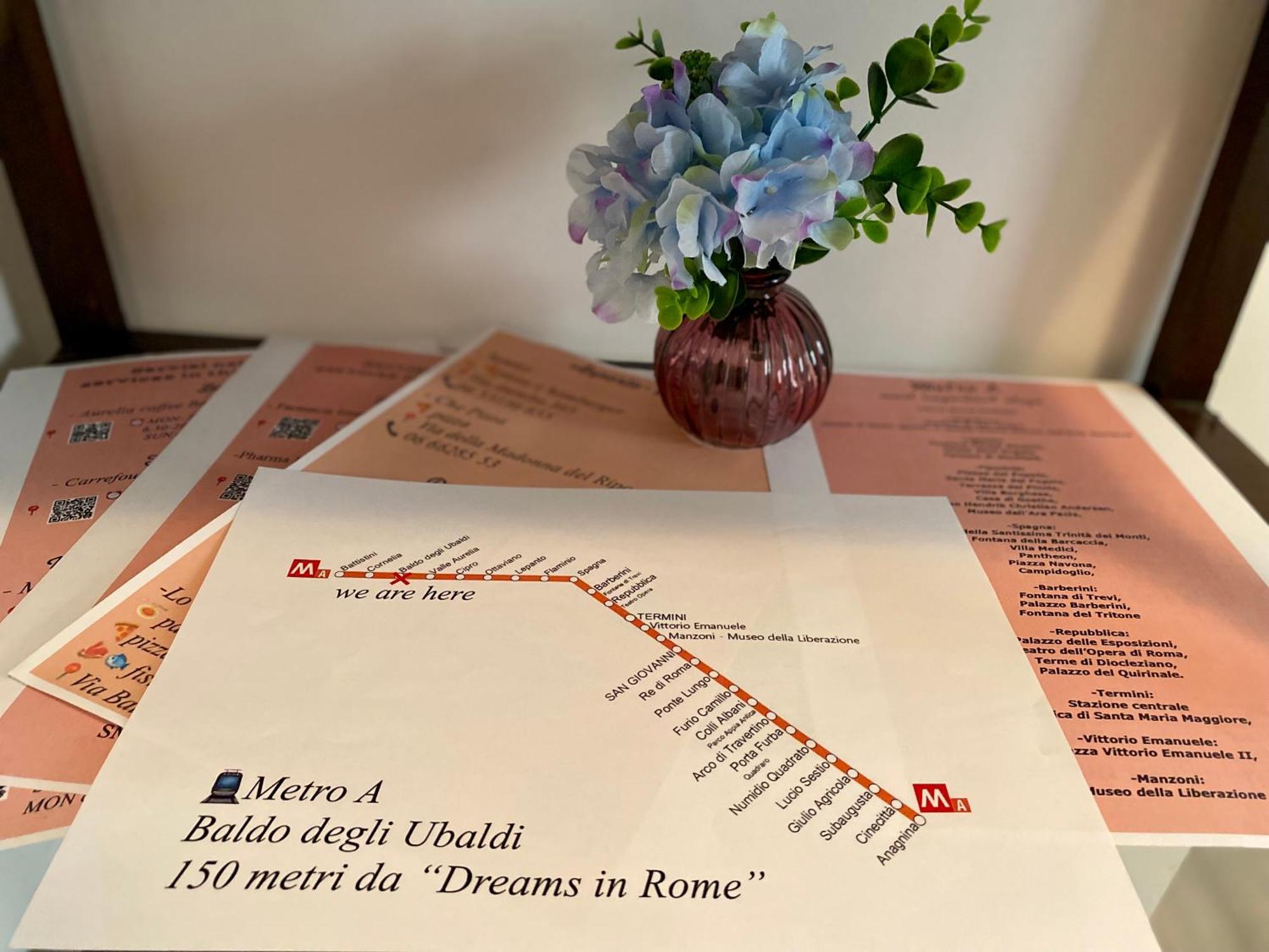 Dreams In Rome Vaticano - Metro A Екстер'єр фото